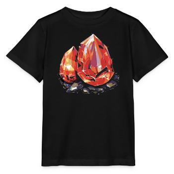 Lapidaire artiste pierres précieuses Pierre de collecte Pierre - T-shirt bio MINI CREATOR Stanley/Stella Enfant - noir - Devant - Mikhail (115cm)