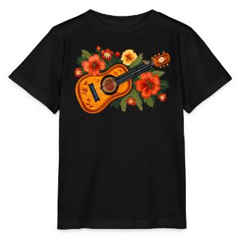 Fiddle Player Violinist Instrument Musician - Stanley/Stella MINI CREATOR Kids’ T-Shirt - black - Front - Mikhail (115cm)