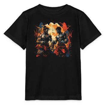 Muay Thai Boxing Martial Arts Martial Artist MMA - Stanley/Stella MINI CREATOR Kids’ T-Shirt - black - Front - Mikhail (115cm)