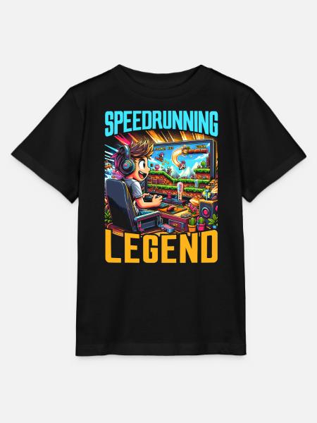 Speedrunning Videospieler Gamer Gaming - Stanley/Stella Kinder T-Shirt MINI CREATOR - Schwarz