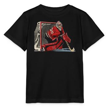Hockey sur glace Gardien de but Gardien de but Gardien de but - T-shirt bio MINI CREATOR Stanley/Stella Enfant - noir - Devant - Mikhail (115cm)