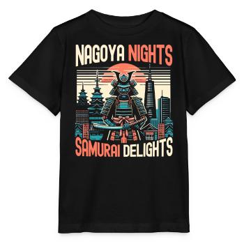 Nagoya Japan Land Reisen Urlaub Ich liebe Nagoya - Stanley/Stella Kinder T-Shirt MINI CREATOR  - Schwarz - Vorne - Mikhail (115cm)