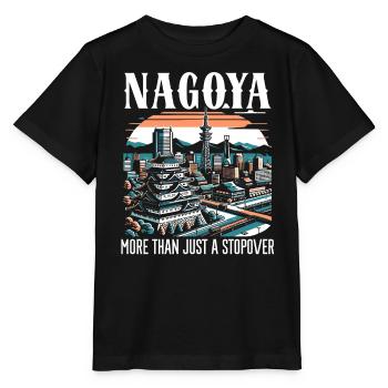 Nagoya Japan Land Reisen Urlaub Ich liebe Nagoya - Stanley/Stella Kinder T-Shirt MINI CREATOR  - Schwarz - Vorne - Mikhail (115cm)