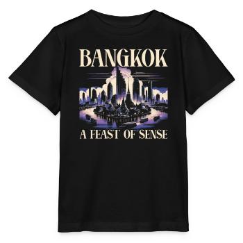 Bangkok Thailand Reisen Urlaub Thai Sprache - Stanley/Stella Kinder T-Shirt MINI CREATOR  - Schwarz - Vorne - Mikhail (115cm)