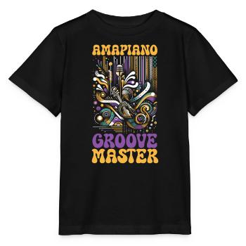 Amapiano Mélomane sud-africain Afrobeat - T-shirt bio MINI CREATOR Stanley/Stella Enfant - noir - Devant - Mikhail (115cm)