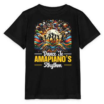 Amapiano Mélomane sud-africain Afrobeat - T-shirt bio MINI CREATOR Stanley/Stella Enfant - noir - Devant - Mikhail (115cm)