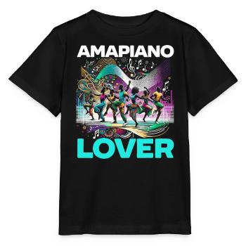 Amapiano Mélomane sud-africain Afrobeat - T-shirt bio MINI CREATOR Stanley/Stella Enfant - noir - Devant - Mikhail (115cm)