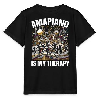 Amapiano Mélomane sud-africain Afrobeat - T-shirt bio MINI CREATOR Stanley/Stella Enfant - noir - Devant - Mikhail (115cm)