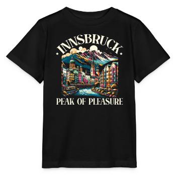 Innsbruck Österreich Reisen Urlaub Österreich - Stanley/Stella Kinder T-Shirt MINI CREATOR  - Schwarz - Vorne - Mikhail (115cm)