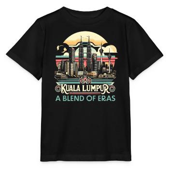 Kuala Lumpur Malaysia Reisen Urlaub Malaysisch - Stanley/Stella Kinder T-Shirt MINI CREATOR  - Schwarz - Vorne - Mikhail (115cm)