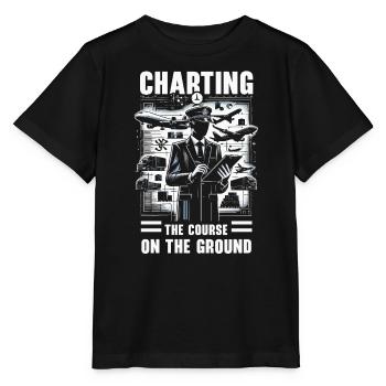 Airport Logistics Coordinator Aviation Airport - Stanley/Stella MINI CREATOR Kids’ T-Shirt - black - Front - Mikhail (115cm)