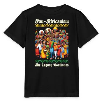 Pan-africanism African American Africa Roots Black - Stanley/Stella MINI CREATOR Kids’ T-Shirt - black - Front - Mikhail (115cm)