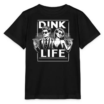 Dual Income No Kids Marriage Married Couple DINK - Stanley/Stella MINI CREATOR Kids’ T-Shirt - black - Front - Mikhail (115cm)