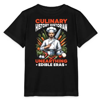 Culinary Arts Teacher Kitchen Cook Chef Cooking - Stanley/Stella MINI CREATOR Kids’ T-Shirt - black - Front - Mikhail (115cm)