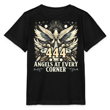 Engelszahl Spirituelle Führung Numerologie - Stanley/Stella Kinder T-Shirt MINI CREATOR  - Schwarz - Vorne - Mikhail (115cm)