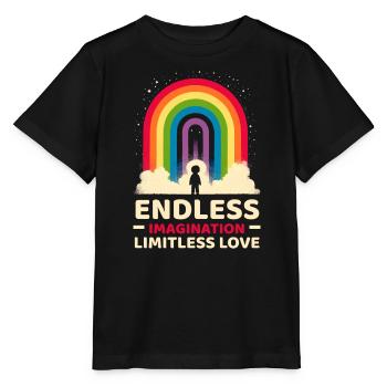 AuDHD Autisme TDAH Spectre autistique Neurodiversité - T-shirt bio MINI CREATOR Stanley/Stella Enfant - noir - Devant - Mikhail (115cm)