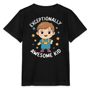 AuDHD Autisme TDAH Spectre autistique Neurodiversité - T-shirt bio MINI CREATOR Stanley/Stella Enfant - noir - Devant - Mikhail (115cm)