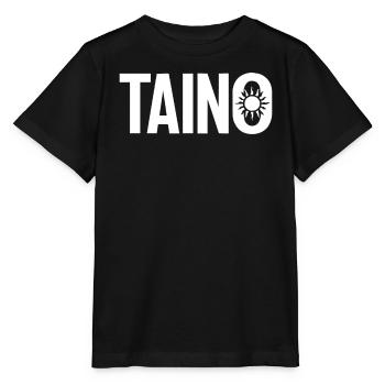 Taino Indian Puerto Rico Boricua Puerto Rican - Stanley/Stella MINI CREATOR Kids’ T-Shirt - black - Front - Mikhail (115cm)