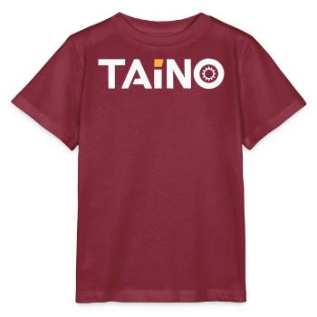 Taino-Indianer Puerto Rico Boricua Puerto-Ricaner - Stanley/Stella Kinder T-Shirt MINI CREATOR  - Burgunderrot - Vorne - Kain (125cm)