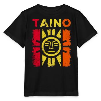 Taino-Indianer Puerto Rico Boricua Puerto-Ricaner - Stanley/Stella Kinder T-Shirt MINI CREATOR  - Schwarz - Vorne - Mikhail (115cm)