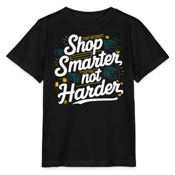 Entrepreneur en commerce électronique d’entreprise de dropshipping - T-shirt bio MINI CREATOR Stanley/Stella Enfant - noir - Devant - Mikhail (115cm)