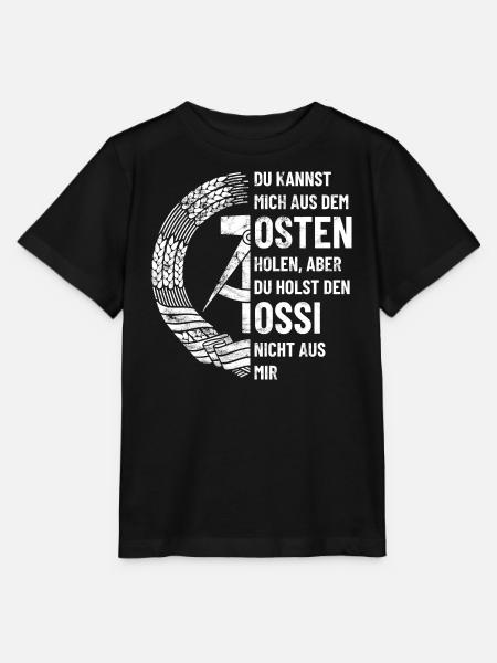 DDR Osten, Ossi Spruch Geschenk - Stanley/Stella Kinder T-Shirt MINI CREATOR - Schwarz
