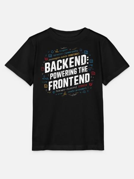 Backend-Entwickler Programmierung Softwareprogrammierer - Stanley/Stella Kinder T-Shirt MINI CREATOR - Schwarz