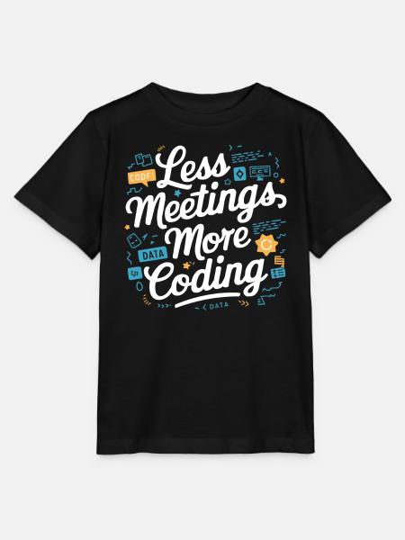 Backend-Entwickler Programmierung Softwareprogrammierer - Stanley/Stella Kinder T-Shirt MINI CREATOR - Schwarz