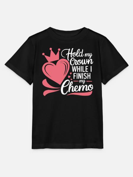 Brustkrebs-Bewusstseinsmonat Pink Ribbon Chemo - Stanley/Stella Kinder T-Shirt MINI CREATOR  - Schwarz