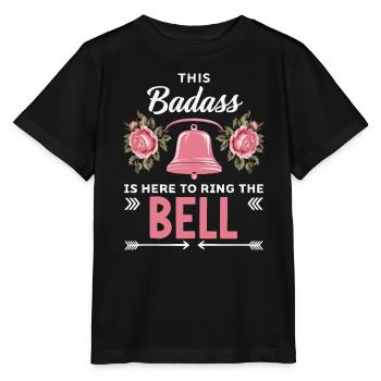 Brustkrebs-Bewusstseinsmonat Pink Ribbon Chemo - Stanley/Stella Kinder T-Shirt MINI CREATOR  - Schwarz - Vorne - Mikhail (115cm)