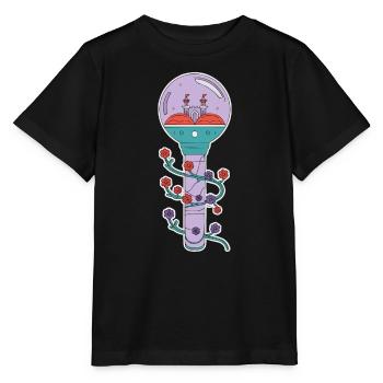 K-Pop Korean Pop Music South Korea Kpop Lightstick - Stanley/Stella MINI CREATOR Kids’ T-Shirt - black - Front - Mikhail (115cm)