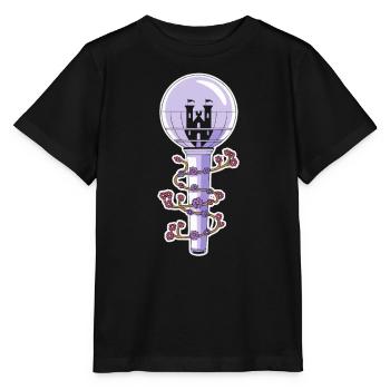 K-Pop Korean Pop Music South Korea Kpop Lightstick - Stanley/Stella MINI CREATOR Kids’ T-Shirt - black - Front - Mikhail (115cm)