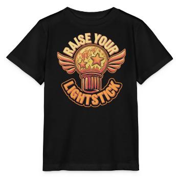 K-Pop Korean Pop Music South Korea Kpop Lightstick - Stanley/Stella MINI CREATOR Kids’ T-Shirt - black - Front - Mikhail (115cm)