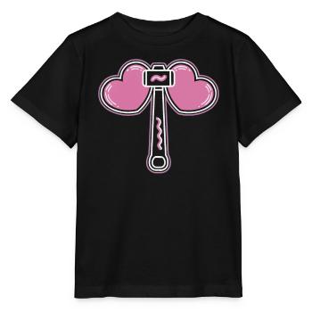 K-Pop Musique pop coréenne Corée du Sud Kpop Lightstick - T-shirt bio MINI CREATOR Stanley/Stella Enfant - noir - Devant - Mikhail (115cm)