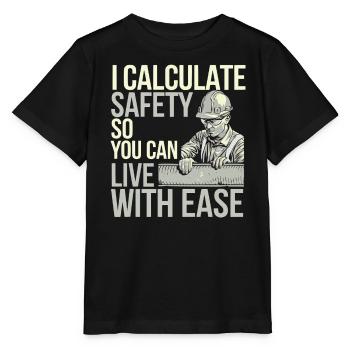 Emploi d’ingénieur en structure Ingénierie des structures - T-shirt bio MINI CREATOR Stanley/Stella Enfant - noir - Devant - Mikhail (115cm)