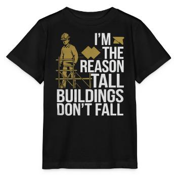 Emploi d’ingénieur en structure Ingénierie des structures - T-shirt bio MINI CREATOR Stanley/Stella Enfant - noir - Devant - Mikhail (115cm)