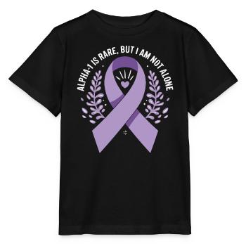 Trouble de la conscience du déficit en alpha-1 antitrypsine - T-shirt bio MINI CREATOR Stanley/Stella Enfant - noir - Devant - Mikhail (115cm)