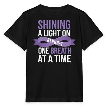 Trouble de la conscience du déficit en alpha-1 antitrypsine - T-shirt bio MINI CREATOR Stanley/Stella Enfant - noir - Devant - Mikhail (115cm)