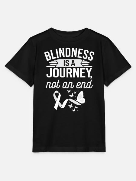 Blindheitsbewusstsein Sehbehinderte Blinde Menschen - Stanley/Stella Kinder T-Shirt MINI CREATOR - Schwarz
