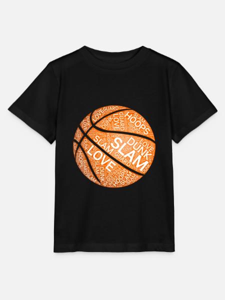 Basketballspieler - Stanley/Stella Kinder T-Shirt MINI CREATOR - Schwarz