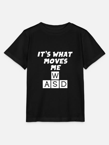 Gamer WASD - Stanley/Stella Kinder T-Shirt MINI CREATOR - Schwarz