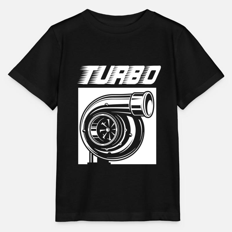 Turbo - T-shirt bio MINI CREATOR Stanley/Stella Enfant - noir