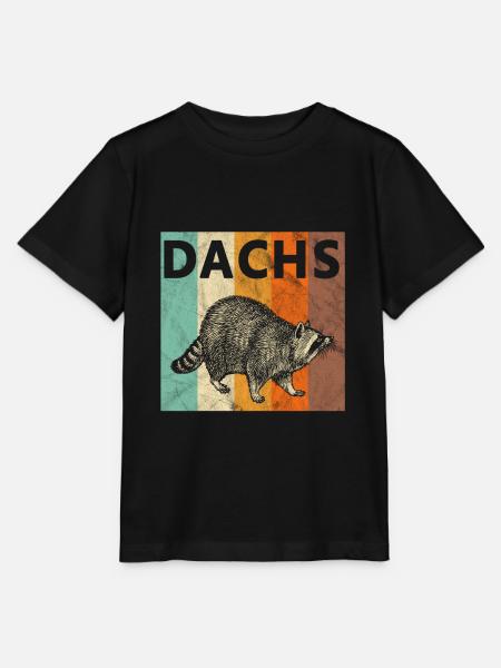 Dachs - Stanley/Stella Kinder T-Shirt MINI CREATOR  - Schwarz