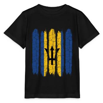 Barbados - Stanley/Stella MINI CREATOR Kids’ T-Shirt - black - Front - Mikhail (115cm)
