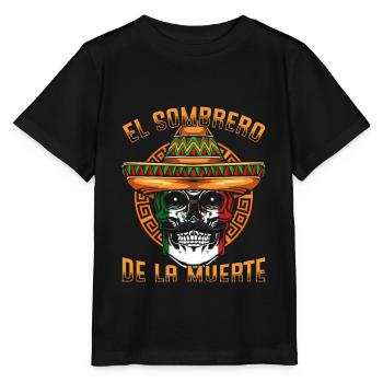 Mexiko - Stanley/Stella Kinder T-Shirt MINI CREATOR  - Schwarz - Vorne - Mikhail (115cm)
