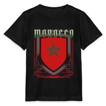 Marokko - Stanley/Stella Kinder T-Shirt MINI CREATOR  - Schwarz - Vorne - Mikhail (115cm)
