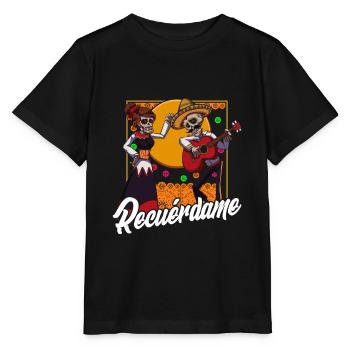 Day of the Dead - Stanley/Stella MINI CREATOR Kids’ T-Shirt - black - Front - Mikhail (115cm)