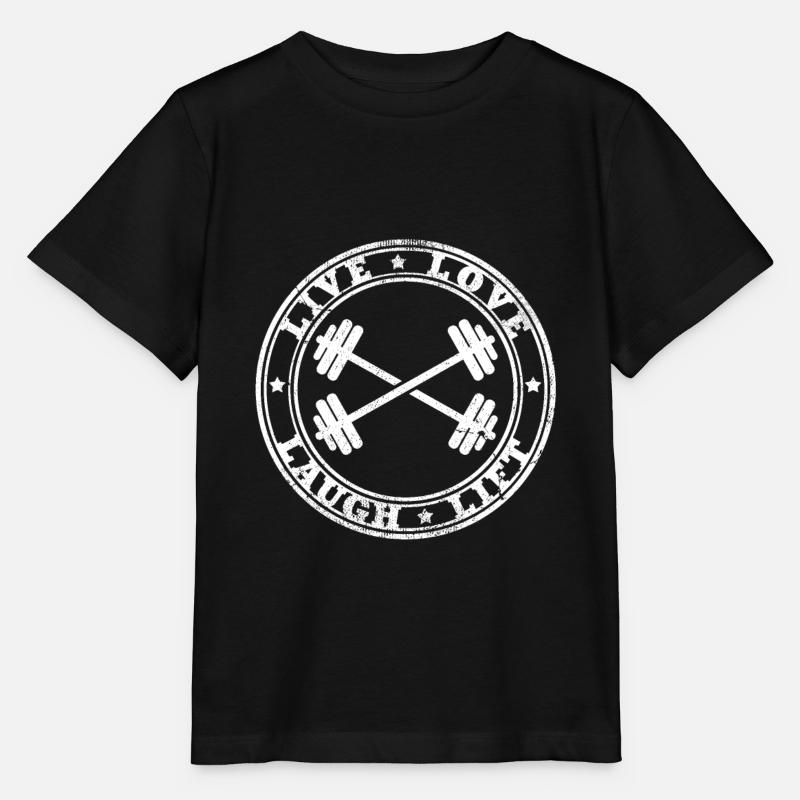 haltérophilie - T-shirt bio MINI CREATOR Stanley/Stella Enfant - noir