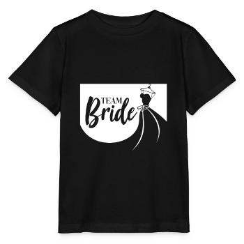 Team Bride - Stanley/Stella MINI CREATOR Kids’ T-Shirt - black - Front - Mikhail (115cm)