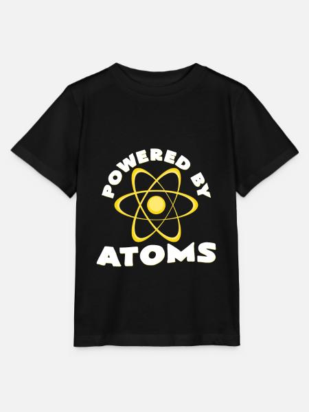 atomes - T-shirt bio MINI CREATOR Stanley/Stella Enfant - noir